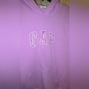 Gap Women's Hoodie Size XL Paisley Printed Logo